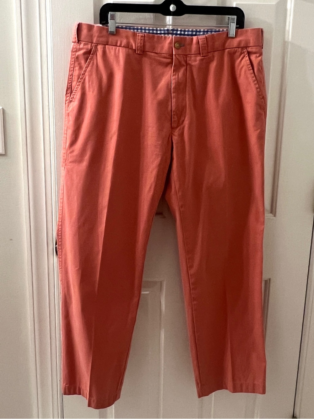 J.McLaughlin Men’s Salmon Chino Cotton Pants Size 36, inseam -28.5”
